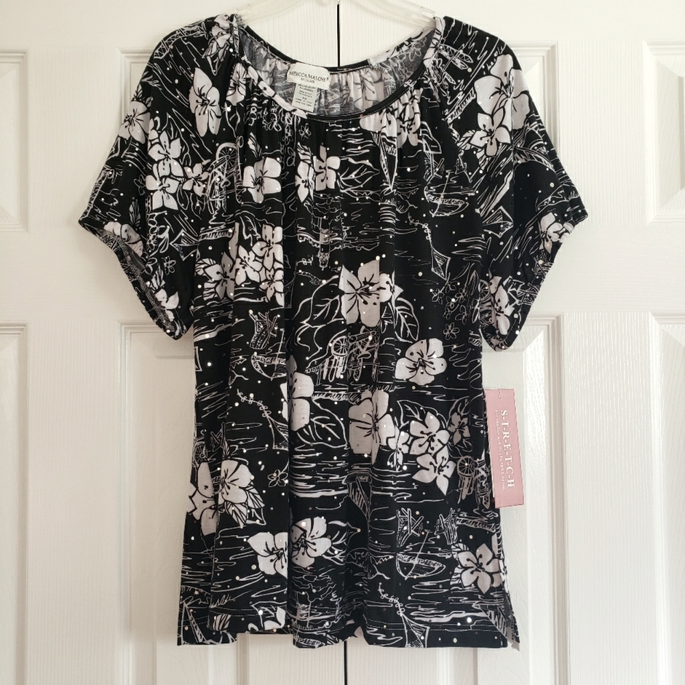 Rebecca Malone Women's Top - Plus Size 2X